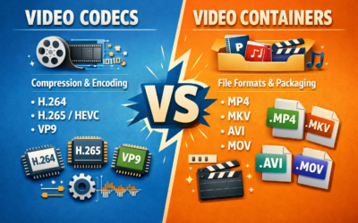 What’s the Difference Between Media Containers and Codecs?